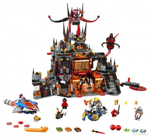 LEGO Nexo Knights Wulkaniczna kryjówka Jestro (70323) [KLOCKI]