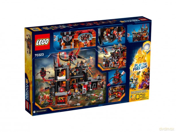 LEGO Nexo Knights Wulkaniczna kryjówka Jestro (70323) [KLOCKI]