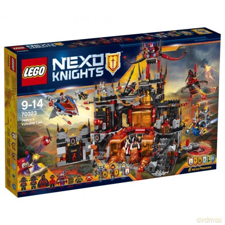 LEGO Nexo Knights Wulkaniczna kryjówka Jestro (70323) [KLOCKI]
