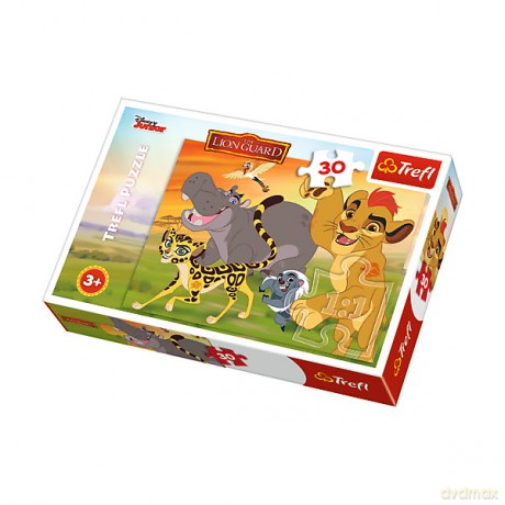 TREFL 30 el. Lwia Straż wesoło naprzód (18210) [PUZZLE]