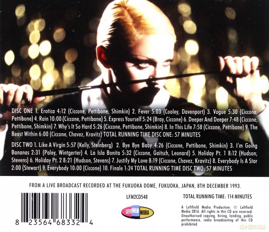 Madonna: The Girlie Show Live [2CD]