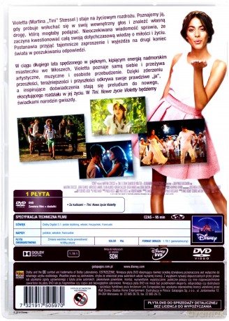 Tini: Nowe życie Violetty (Disney) [DVD]