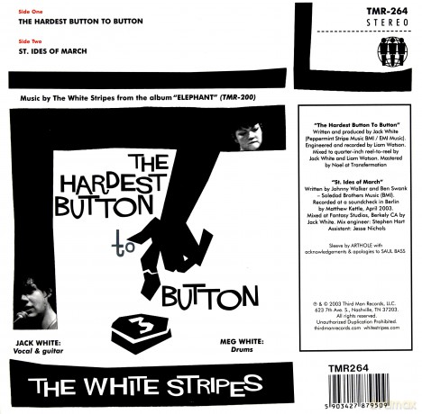 The White Stripes: The Hardest Button To Button EP [Winyl]