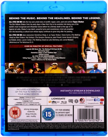 All Eyez on Me [Blu-Ray]