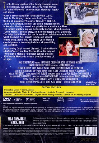 Mój przyjaciel Marsjanin [DVD]