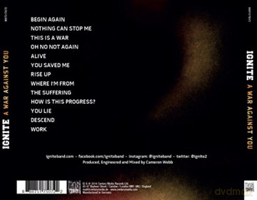 Ignite: A War Against You [CD]