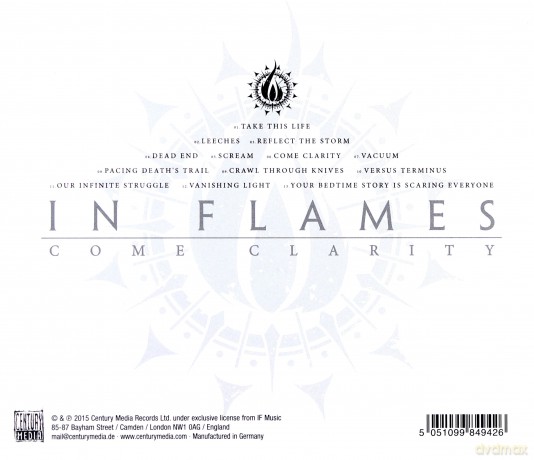 In Flames: Come Clarity (Re-issue 2014) [CD]