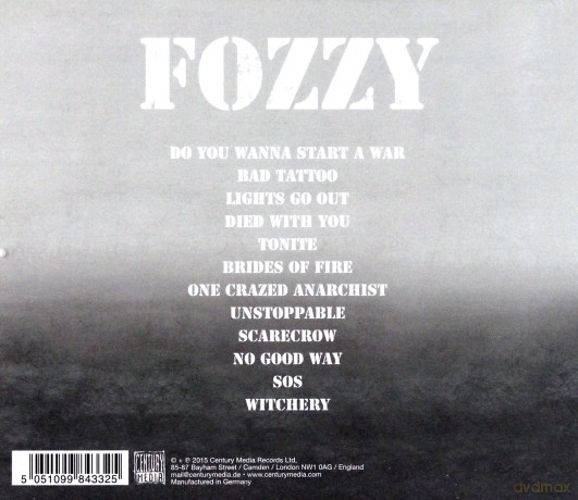 Fozzy: Do You Wanna Start A War [CD]