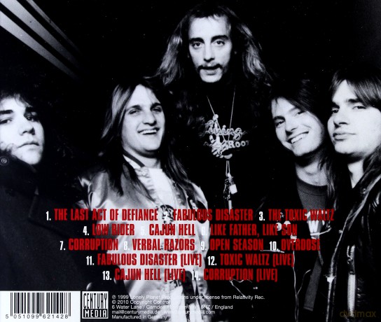 Exodus: Fabulous Disaster (Re-Issue 2010) [CD]