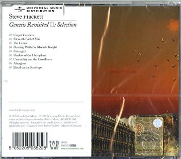 Steve Hackett: Genesis Revisited II: Selection [CD]