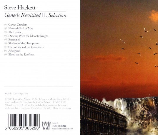 Steve Hackett: Genesis Revisited II: Selection [CD]