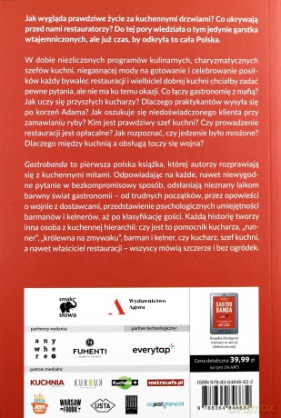 Gastrobanda. Wszystko, co powinieneś wiedzieć zanim wyjdziesz coś zjeść - Jakub Milszewski, Kamil Sadkowski [KSIĄŻKA]