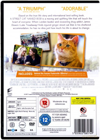 Kot Bob i ja [DVD]