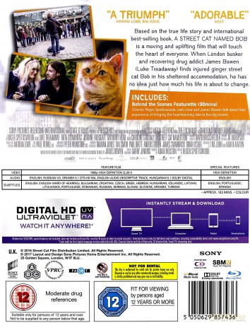 Kot Bob i ja [Blu-Ray]