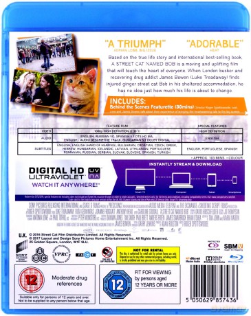 Kot Bob i ja [Blu-Ray]