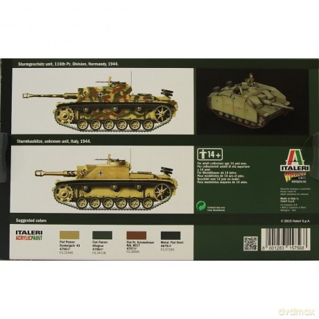 ITALERI Sd.Kfz.1421 Sturmgeschutz III