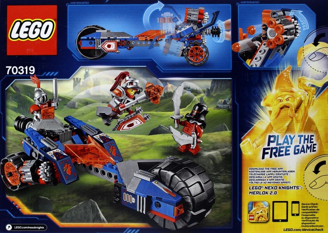 LEGO Nexo Knights Gromowa maczuga Macy (70319) [KLOCKI]