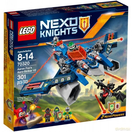 LEGO Nexo Knights Myśliwiec Aarona (70320) [KLOCKI]