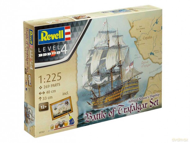 REVELL Gift set Battle of Trafalgar