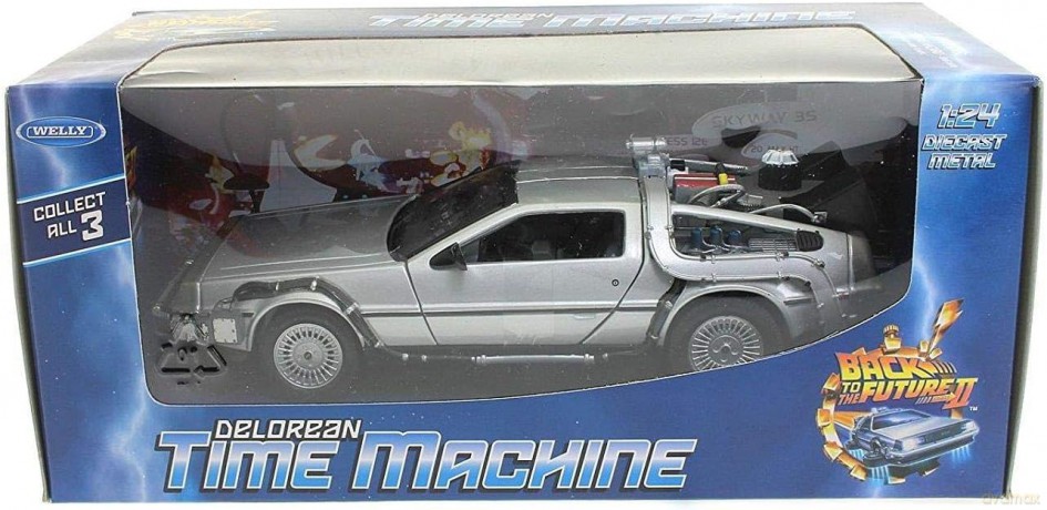 WELLY Delorean Time Machine