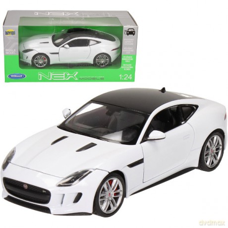 WELLY Jaguar FType Coupe biały
