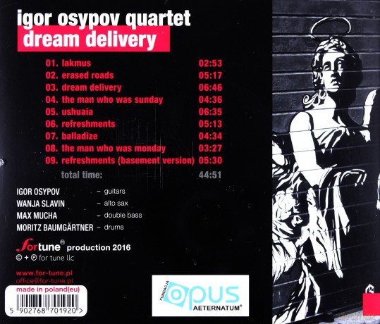 Igor Osypov Quartet: Dream Delivery [CD]