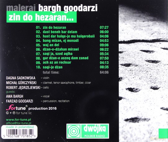 Malerai Bargh Goodarzi: Zin Do Hezaran... [CD]