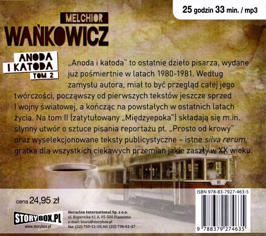 Anoda i katoda (Tom II) - Melchior Wańkowicz [AUDIOBOOK]
