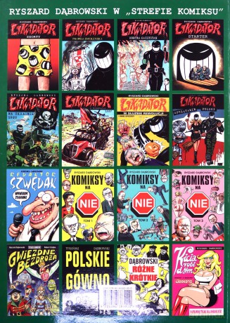 Blues żubra - Ryszard Dąbrowski [KOMIKS]