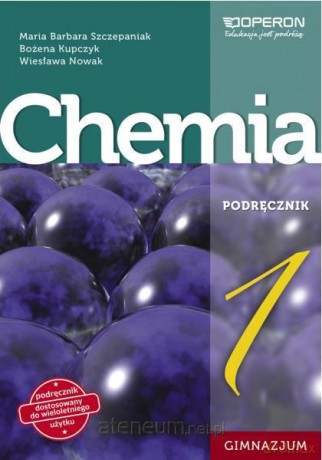 Chemia gimnazjum 1 Podręcznik [KSIĄŻKA]