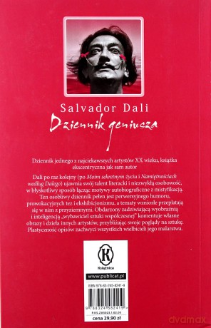 Dziennik geniusza - Salvador Dali [KSIĄŻKA]