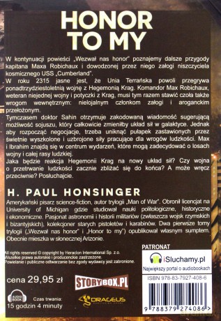 Honor to my - H. Paul Honsinger [AUDIOBOOK]