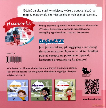 Humorki. Dąsacze - Agnieszka Zimnowodzka [KSIĄŻKA]