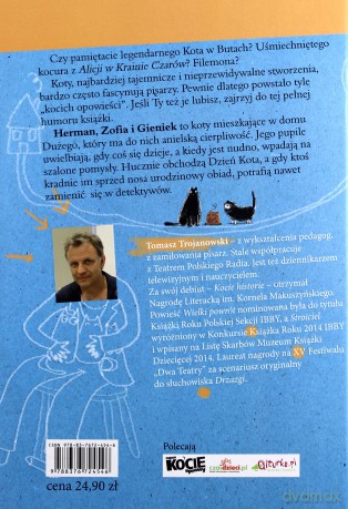 Kocie historie - Tomasz Trojanowski [KSIĄŻKA]