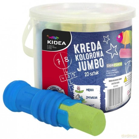 Kreda kolorowa Jumbo 20 szt
