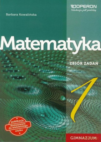 Matematyka gimnazjum 1 Zbiór zadań [KSIĄŻKA]
