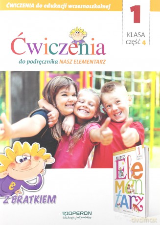 Nasz Elementarz Szkoła podstawowa 1/4 ćwiczenie [KSIĄŻKA]