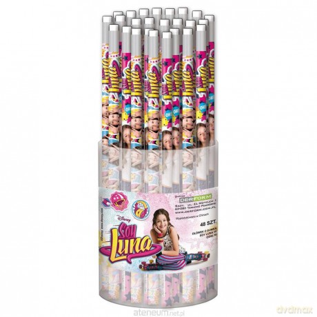 Ołówek z gumką Soy Luna 10 (48 szt)