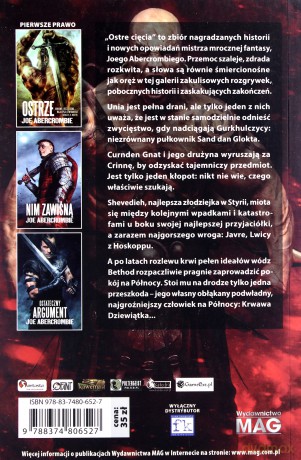 Ostre cięcia - Joe Abercrombie [KSIĄŻKA]