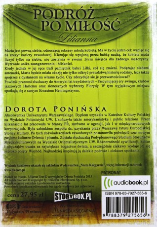 Podróż po miłość. Lilianna - Dorota Ponińska [AUDIOBOOK]