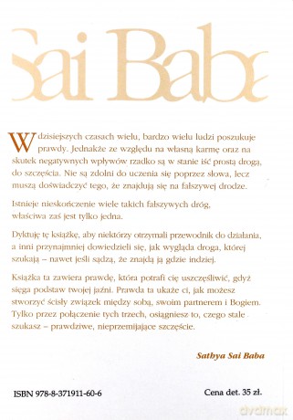 Sai Baba mówi o związkach - Stephan v. Stepski-Doliwa [KSIĄŻKA]