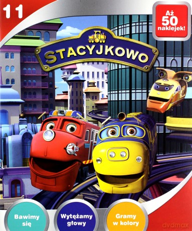 Stacyjkowo nr 11 + 50 naklejek [KSIĄŻKA]