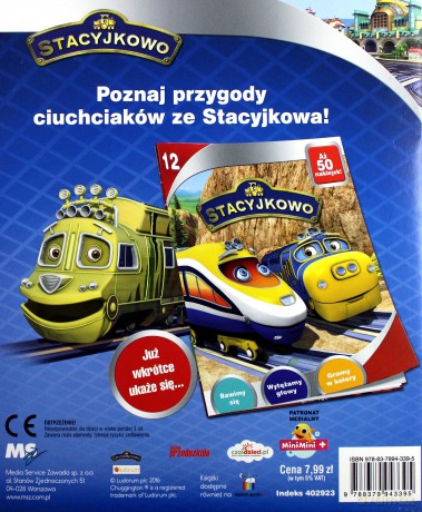 Stacyjkowo nr 11 + 50 naklejek [KSIĄŻKA]