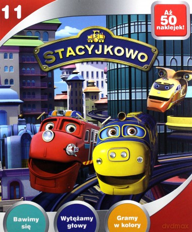 Stacyjkowo nr 11 + 50 naklejek [KSIĄŻKA]