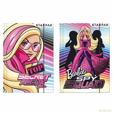 Teczka z gumką A4 Barbie Tajne Agentki