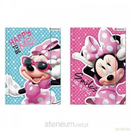 Teczka z gumką A4 Minnie
