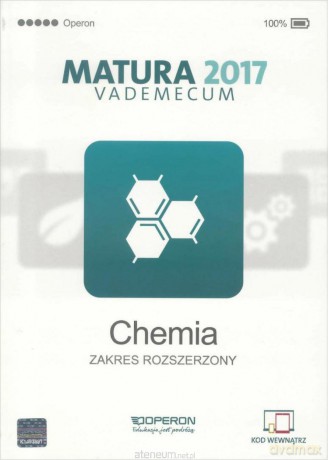 Vademecum 2017 LO Chemia zakres rozszerzony [KSIĄŻKA]