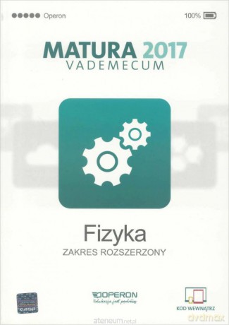 Vademecum 2017 LO Fizyka zakres rozszerzony [KSIĄŻKA]