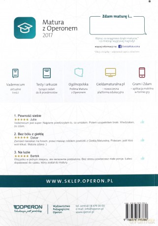 Vademecum 2017 LO Język polski zakres podstawowy i rozszerzony [KSIĄŻKA]