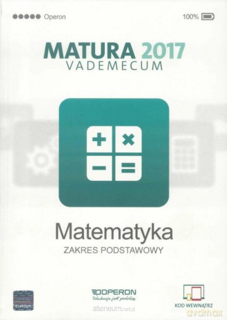 Vademecum 2017 LO Matematyka zakres podstawowy [KSIĄŻKA]